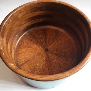 Large Wooden Serving Bowl